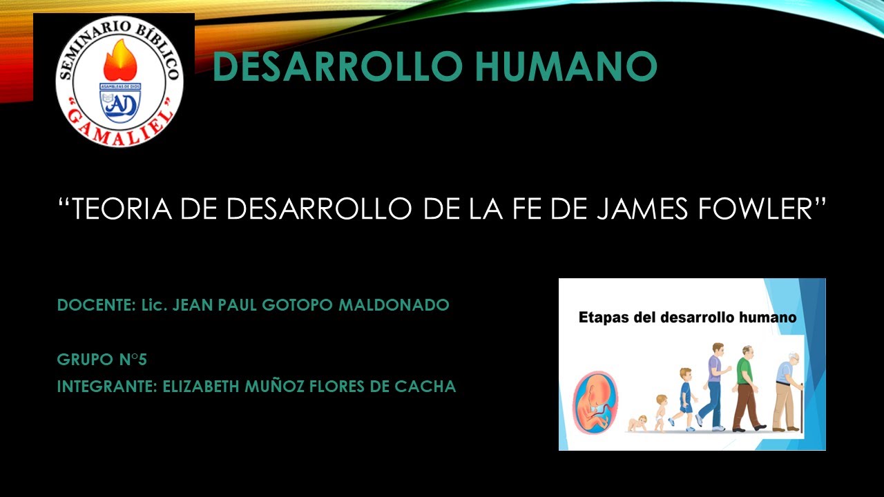 &ldquo;TEORIA DE DESARROLLO DE LA FE DE JAMES FOWLER&rdquo;