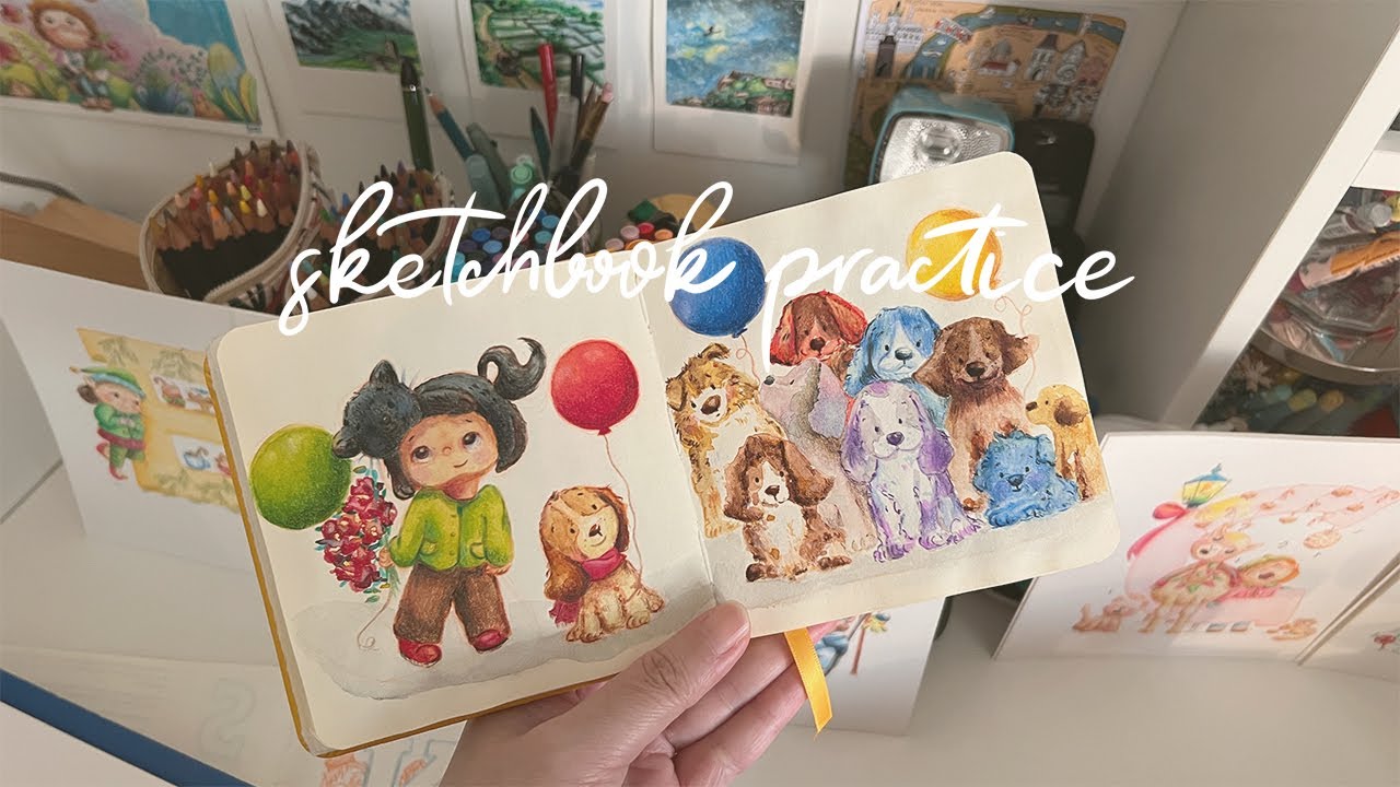 Becoming an Illustrator | Episode 4: Dogs and Balloons