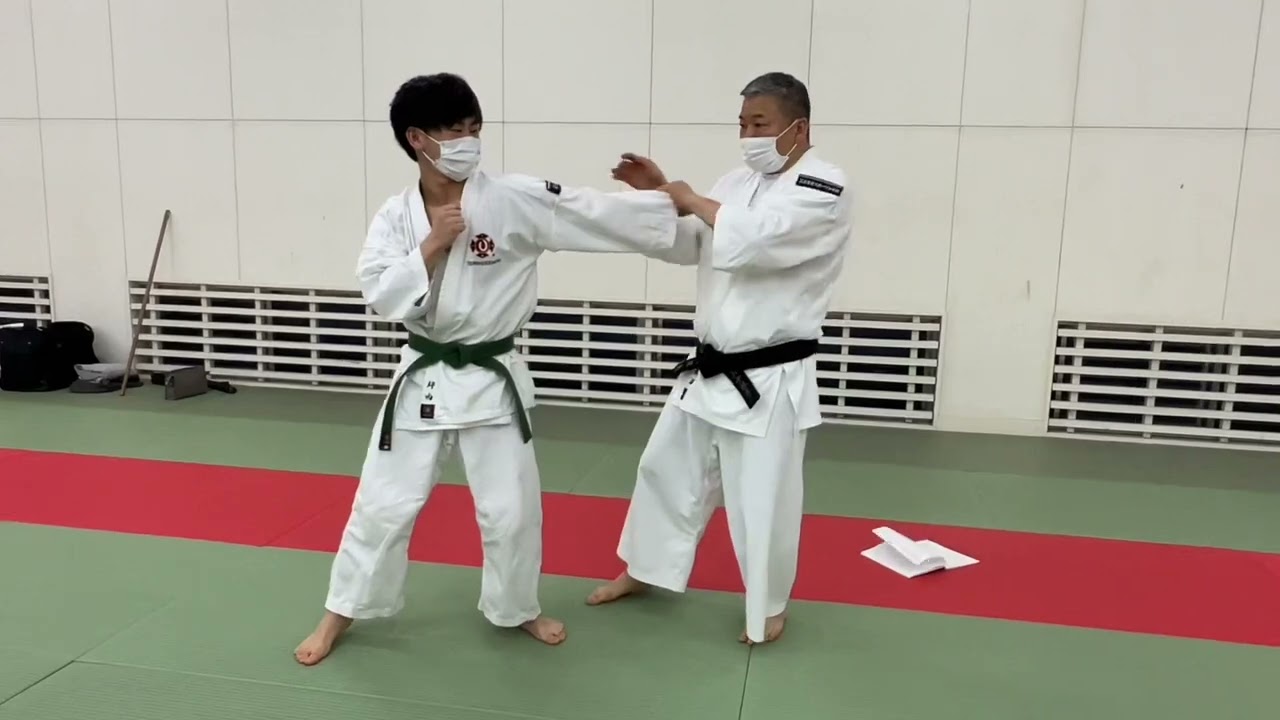 Shorinji  Kempo   　送小手2（片手）  Ookuri gote　(katate)　少林寺拳法