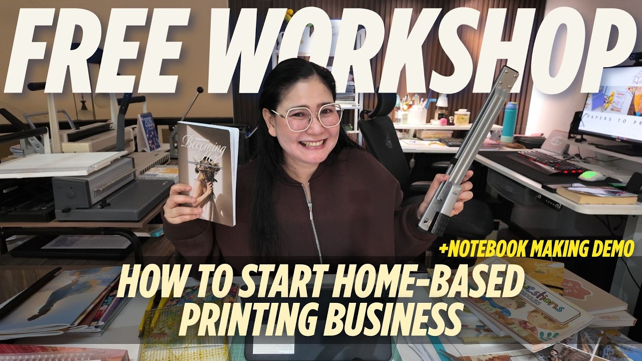 How to Start a Home-Based Printing Business (FREE WORKSHOP)