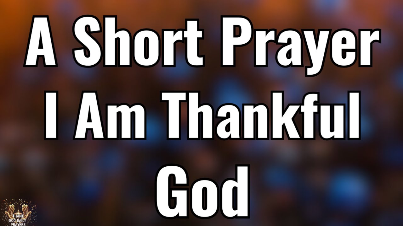 Lord, I Am Thankful for Your Promise of Peace 🙏 | Powerful Morning Prayer