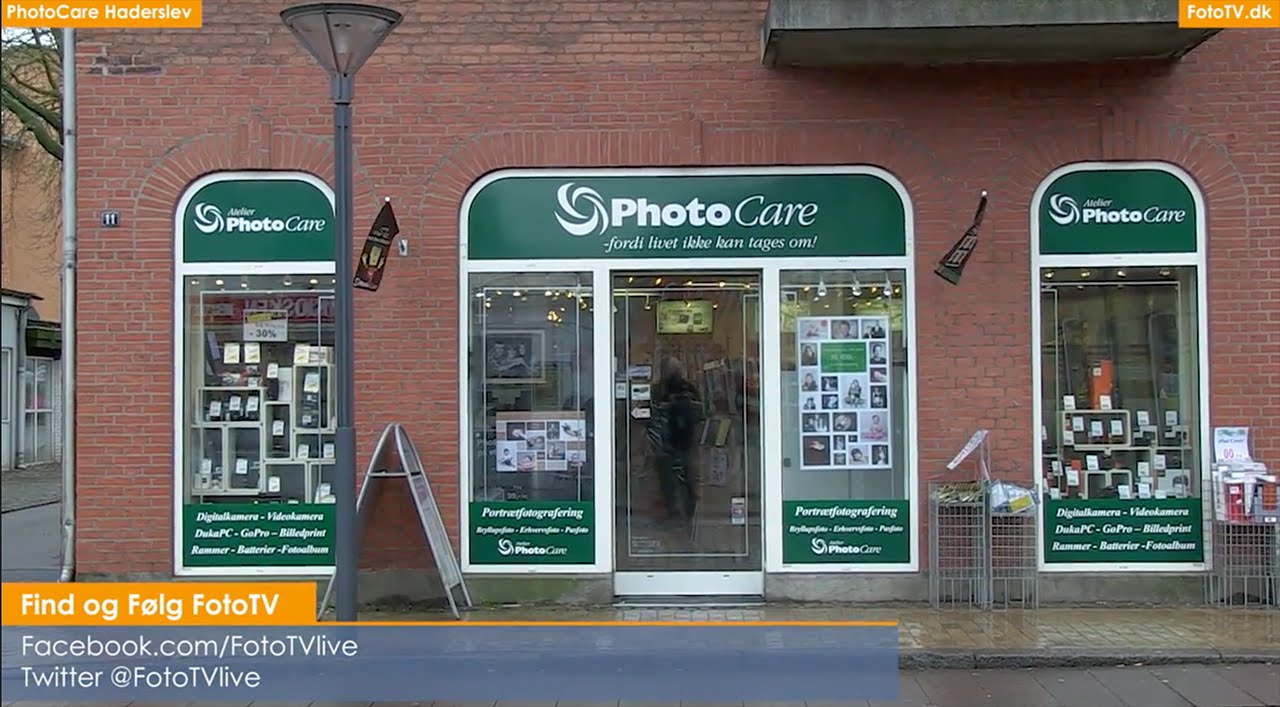 Bes&oslash;g hos PhotoCare Haderslev - FotoTV