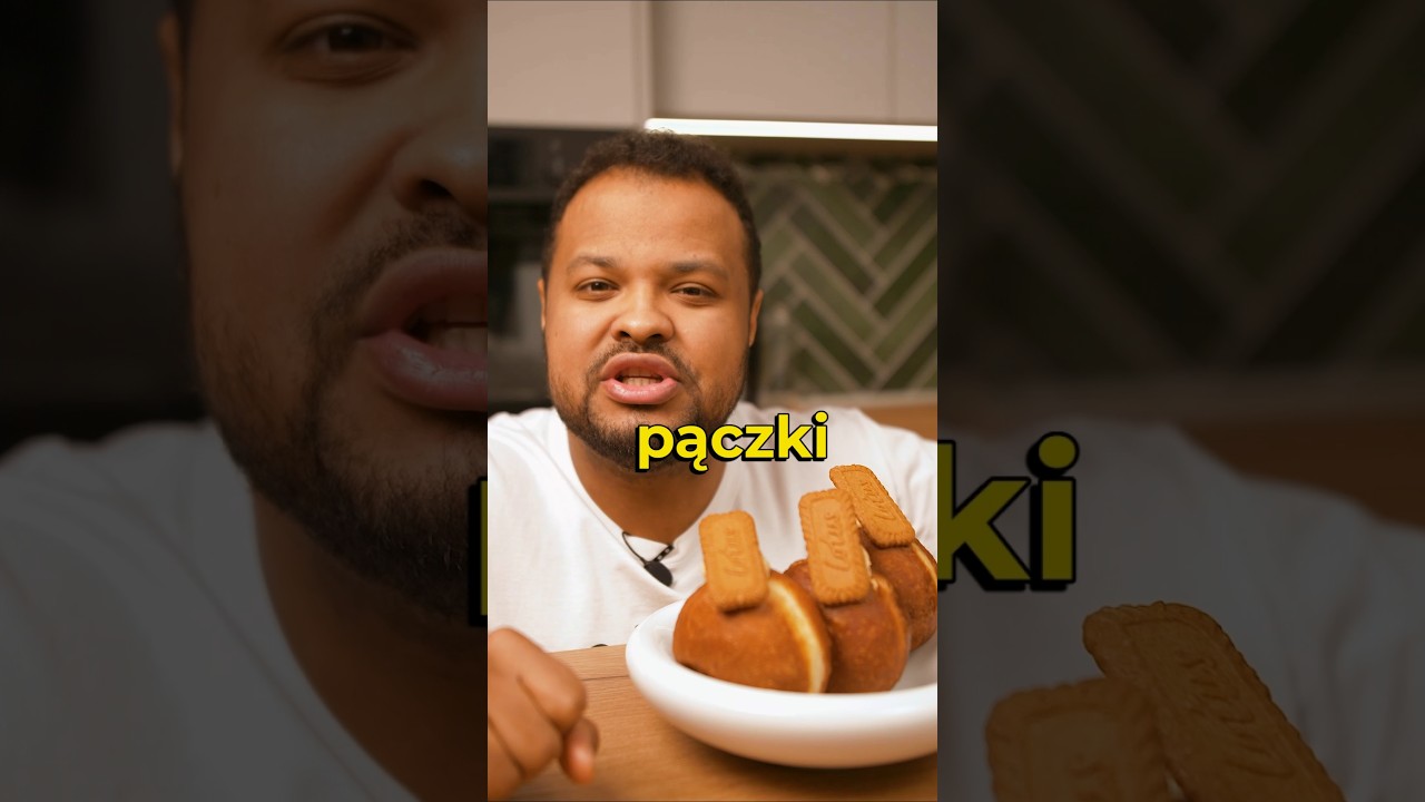Uwaga! 🚨Teraz już nie będzie FIT🤭 Viral na profilu, czyli PĄCZKI Z KREMEM LOTUS🍩 #pączki  #lotus