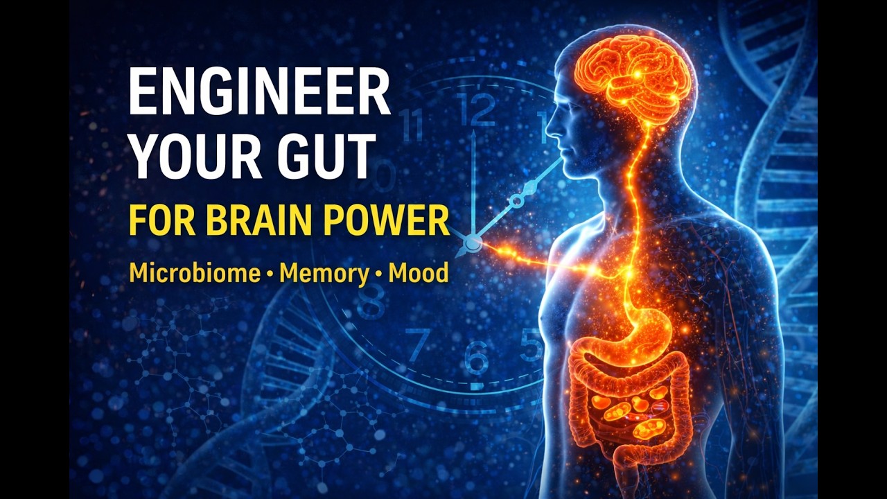 How To Improve Brain Performance Through Gut Health (The Microbiome Explained)