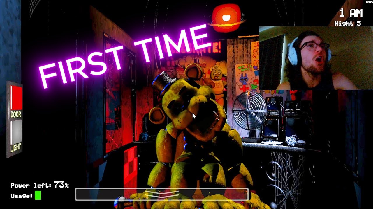 I Played FNAF 1 FOR THE FIRST TIME. . .