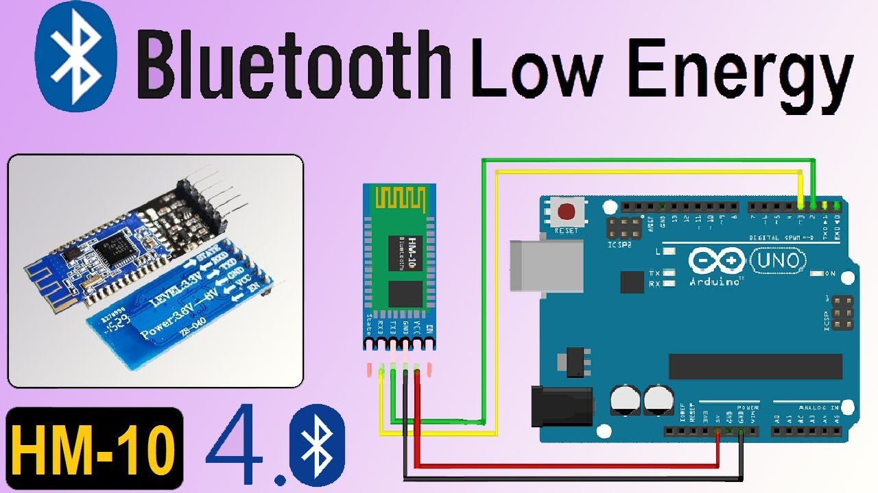 Учебное пособие по Bluetooth с низким энергопотреблением с HM-10 BLE 4.0 и Arduino