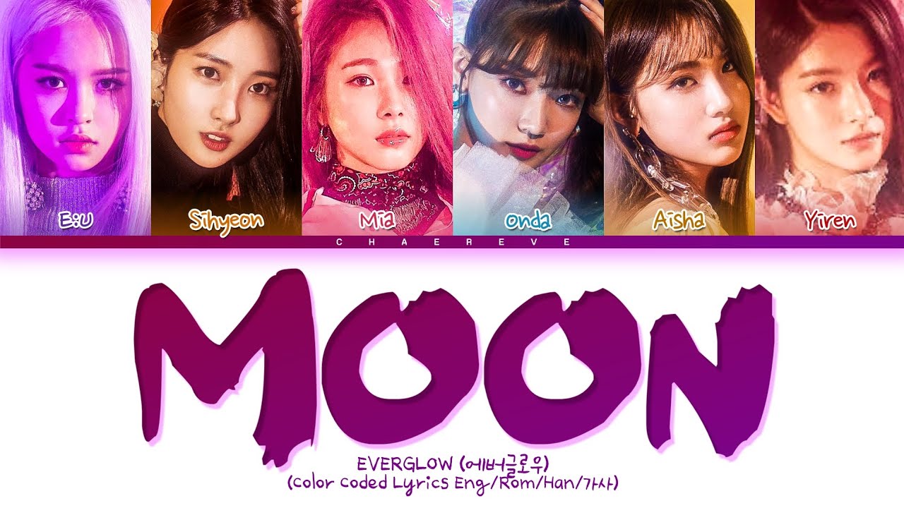 EVERGLOW Moon Lyrics (Color Coded Lyrics)