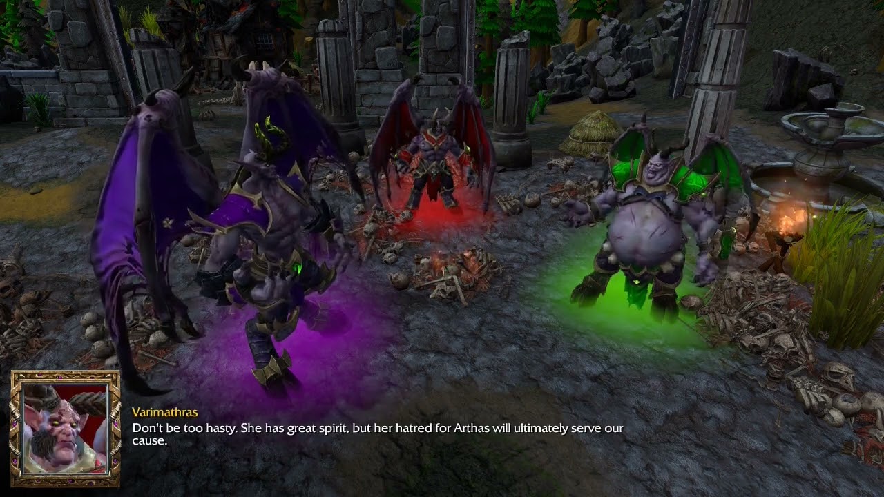 balnazzar all dialogue/cutscenes warcraft 3 reforged