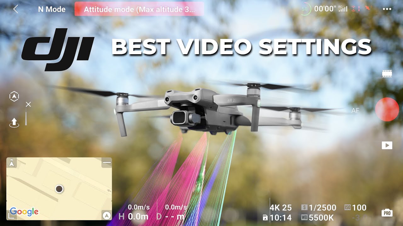 DJI Air 2S Best Video Settings To Get UNBELIEVABLE shots