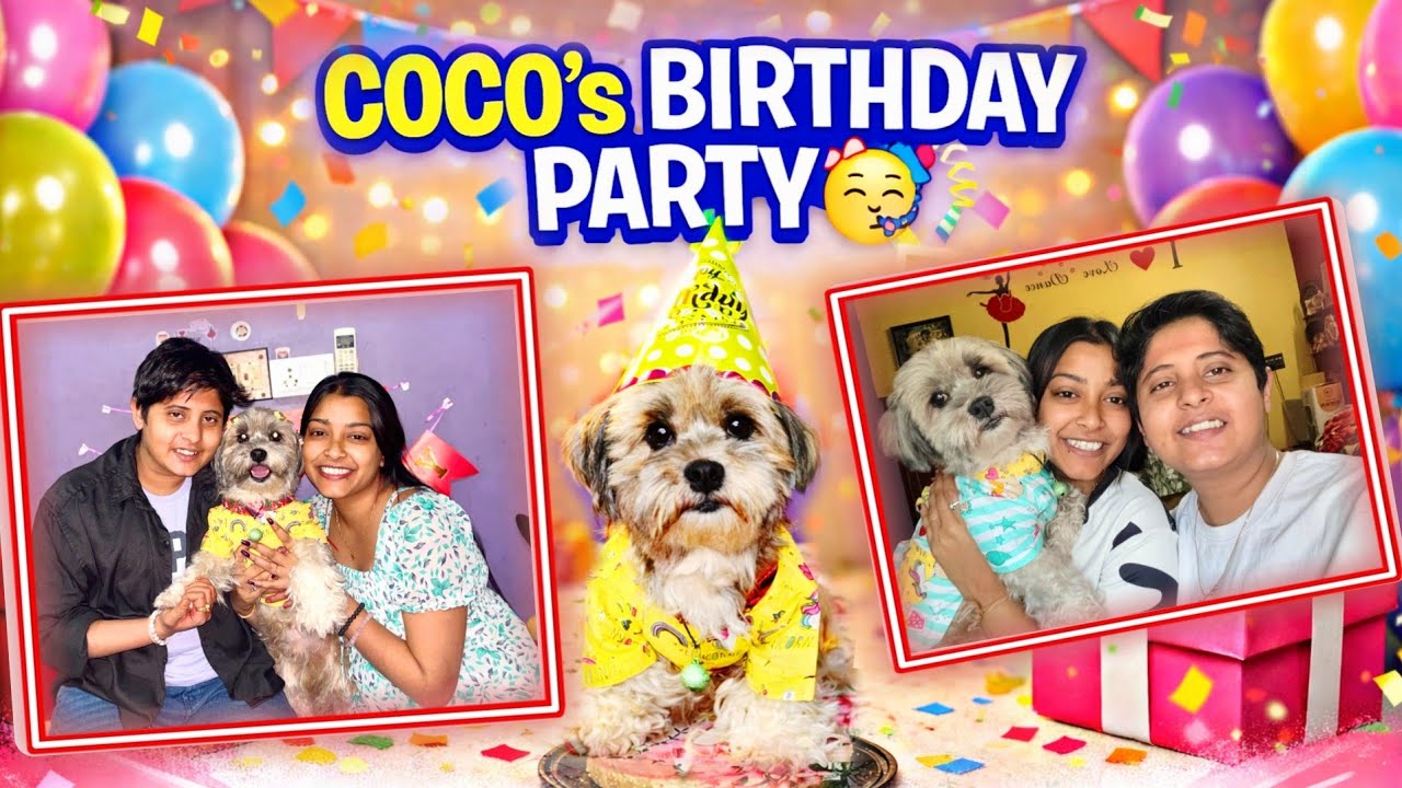 COCO's BIRTHDAY PARTY 🧿 🥳🎉 Lesbian Couple Vlog❤️ #petlover  