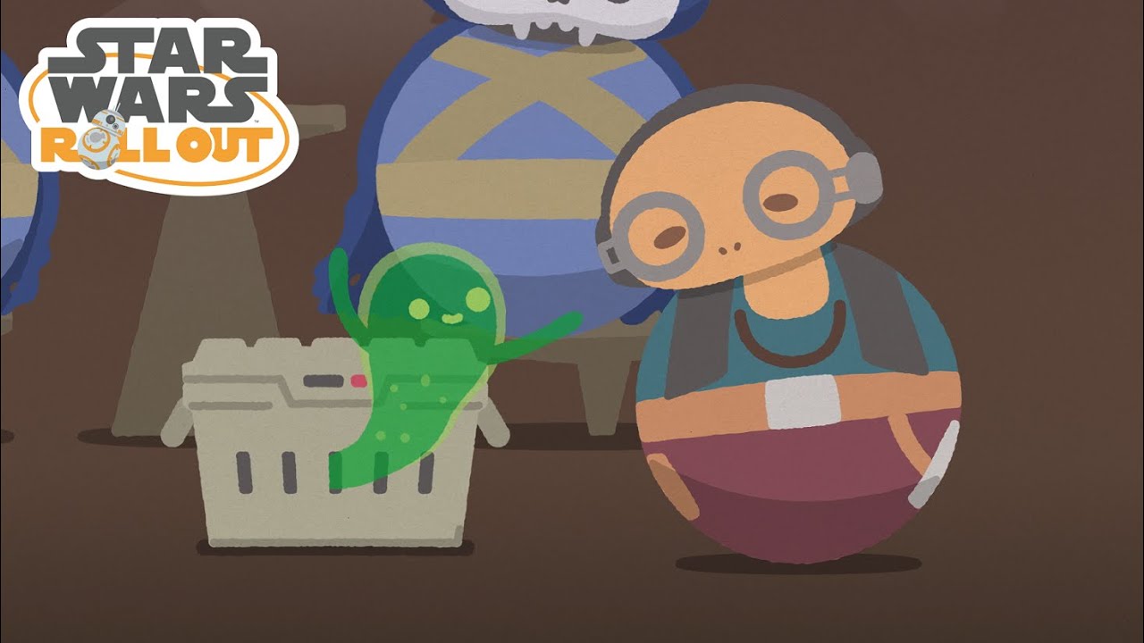 Star Wars Roll Out | Maz y el Blorp gigante - Episodio 1 | Star Wars Kids España