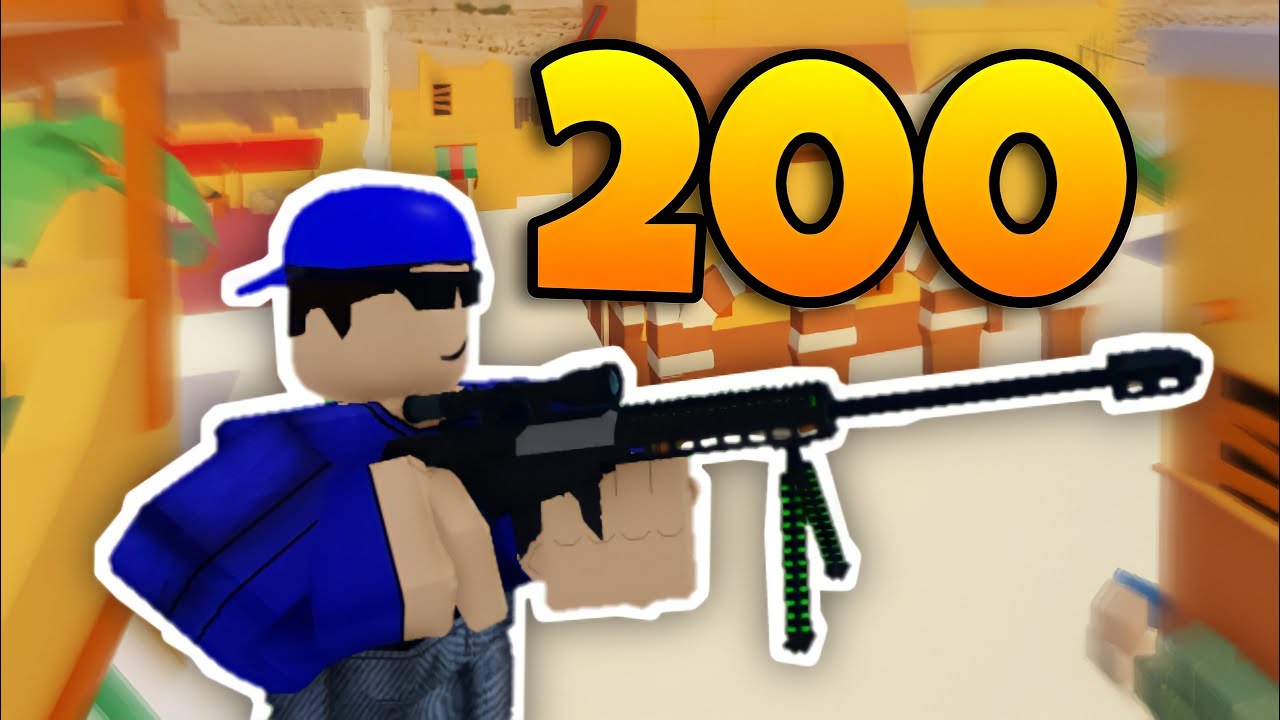 REACHING LEVEL 200 IN ROBLOX ARSENAL!