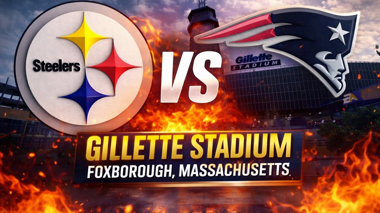 Madden NFL 26 week  7 showdown in Gillettine stadium VS Pittsburgh Steelers