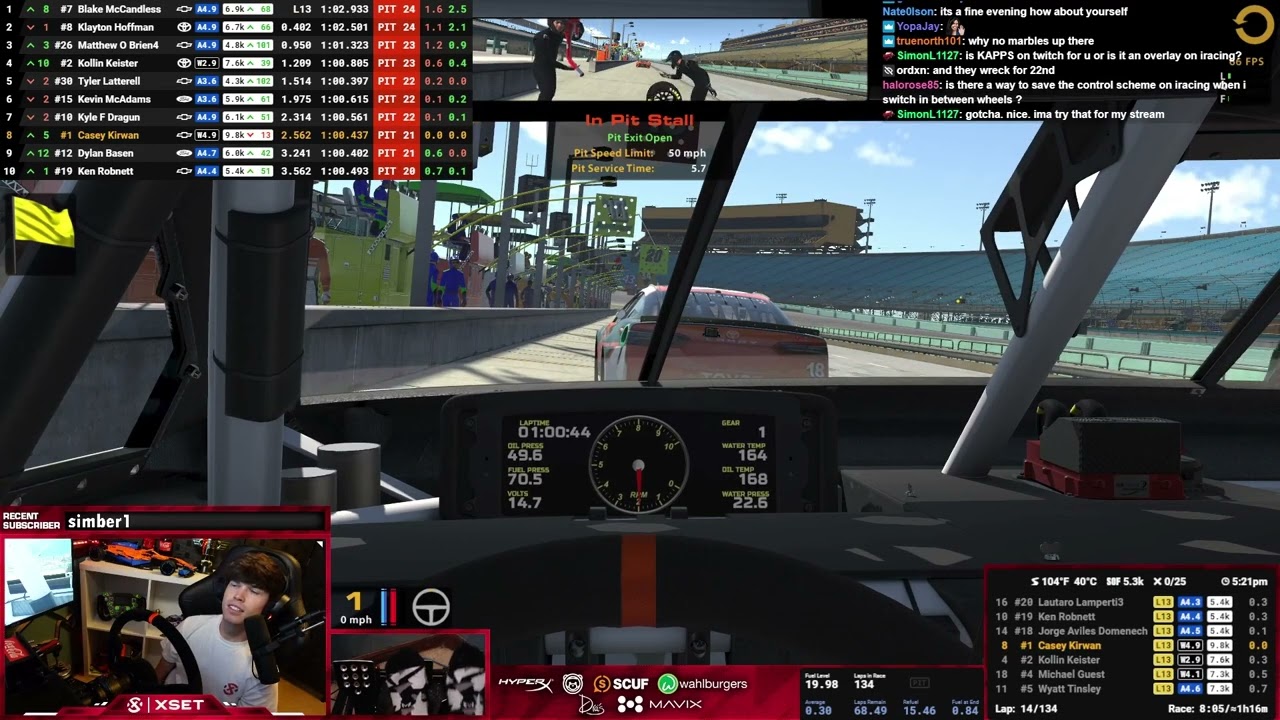 NASCAR iRacing Series Fixed Week 34 @ Homestead