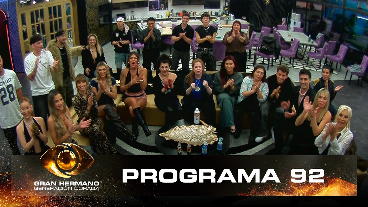 UN SHOW MUNDIALISTA + 3 BAJAN DE PLACA - PROGRAMA 92 [04-06-26] Gran Hermano Generaci&oacute;n Dorada