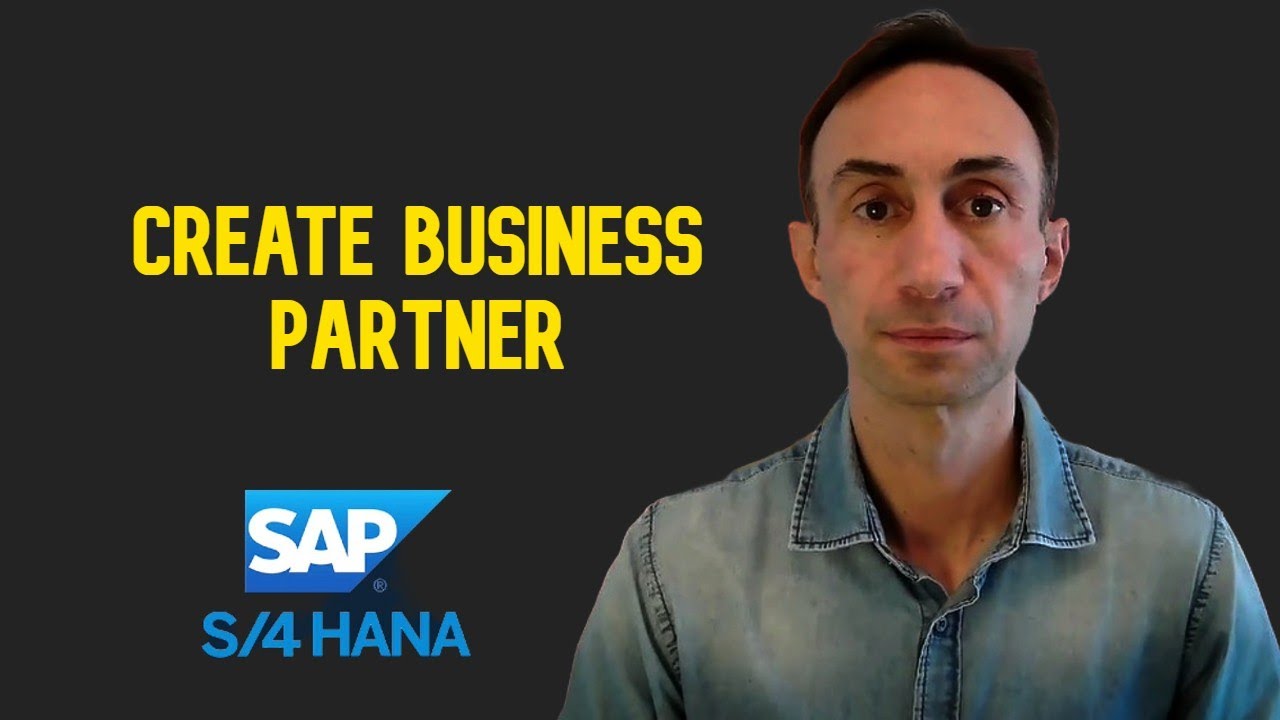 How to Create a BP with a FIORI App and T-code BP: SAP S/4 HANA