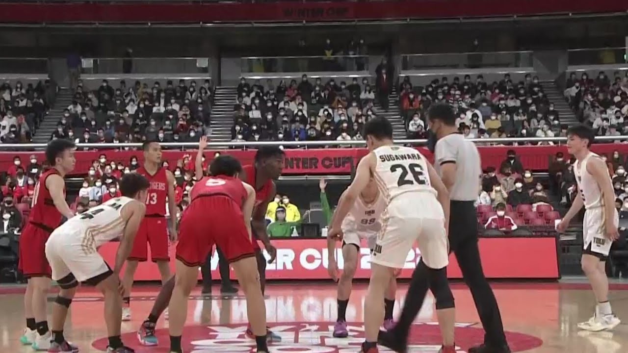 【ウインターカップ2022】東海大諏訪(長野) vs 開志国際(新潟) | 男子準々決勝（2022.12.27）