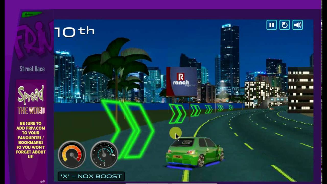Friv - Street Race Gameplay