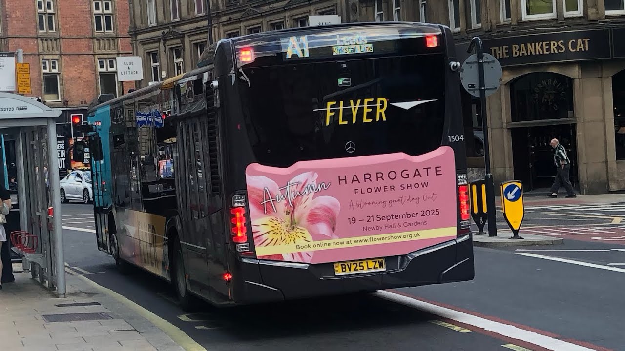 Flyer Mercedes-Benz Citaro O295 Hybrid 1504 BV25 LZW route A1