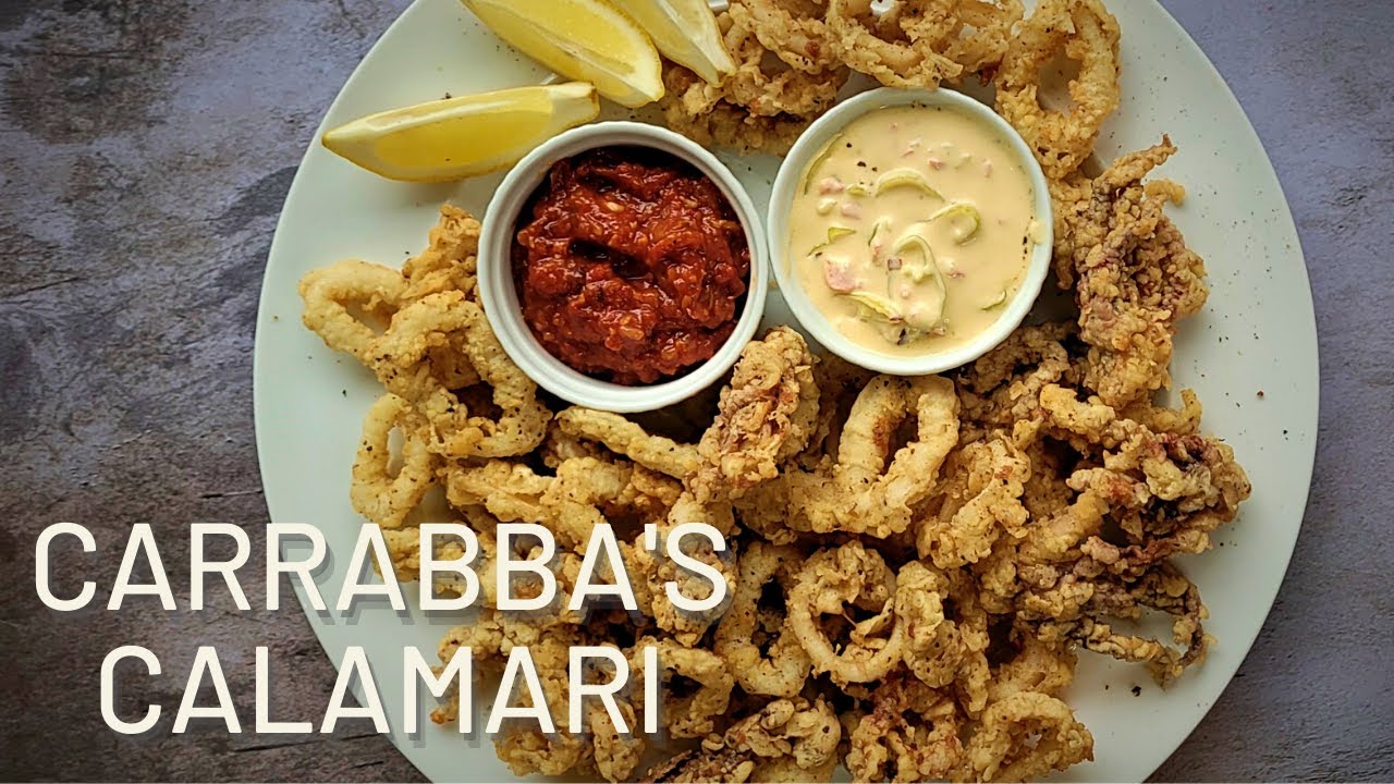 How to make CARRABBA'S | Calamari with Ricardo Sauce and Marinara