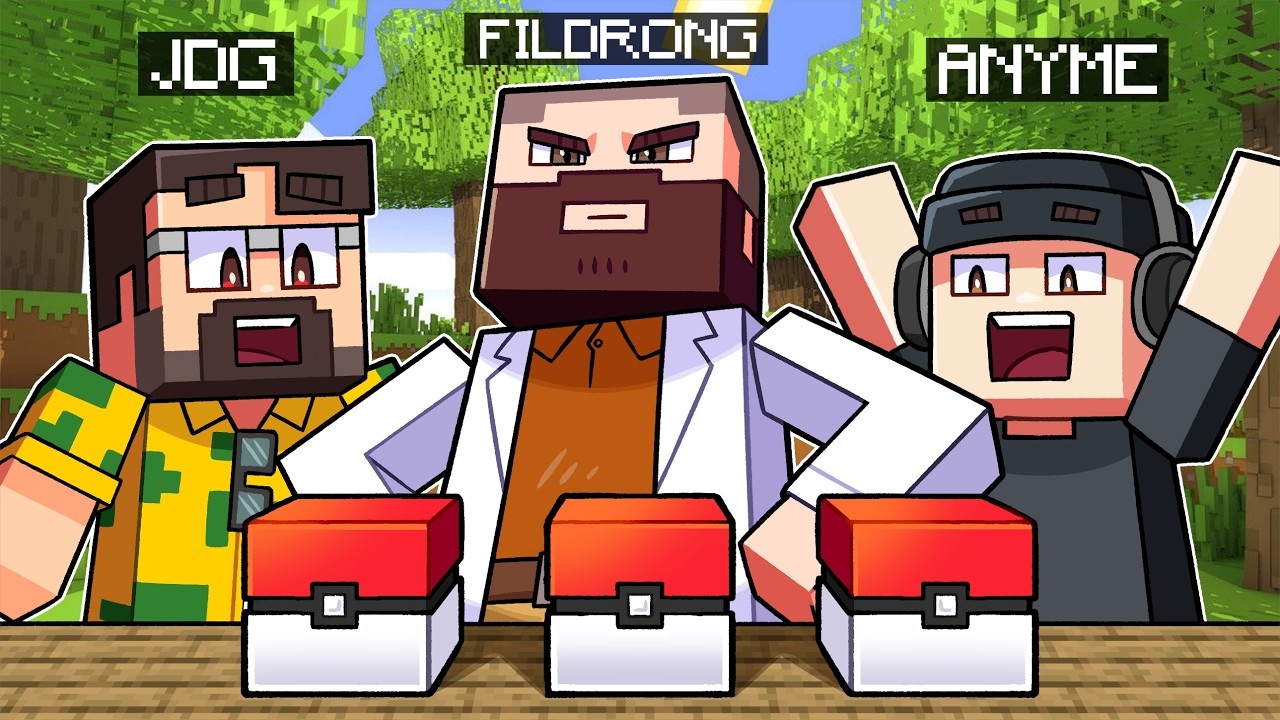 J'ai été le PROF POKÉMON sur le serveur MINECRAFT des STARS FR - Best-of POKÉRAYOU