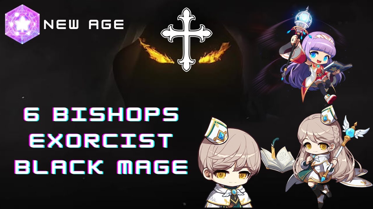 6 Bishops Exorcist Black Mage - MSEA | Aquila
