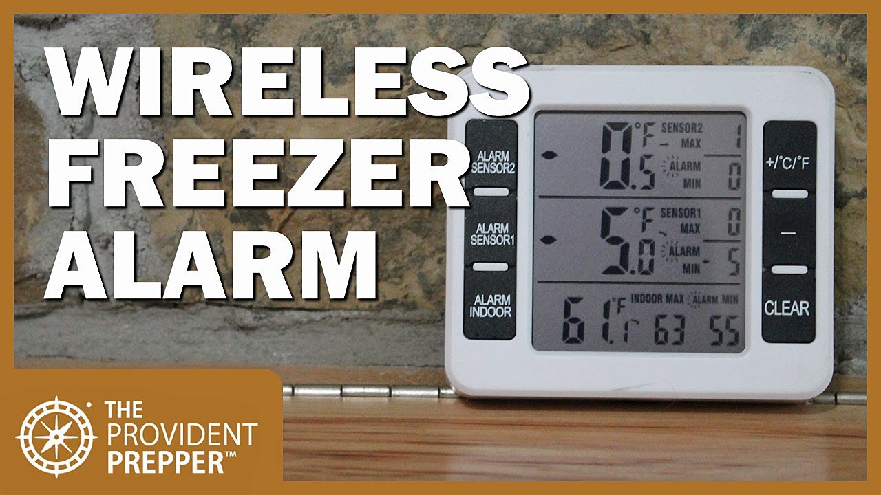 Prepper Tools: Refrigerator and Freezer Temperature Alarms