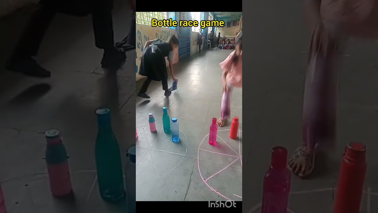 bottle race game
