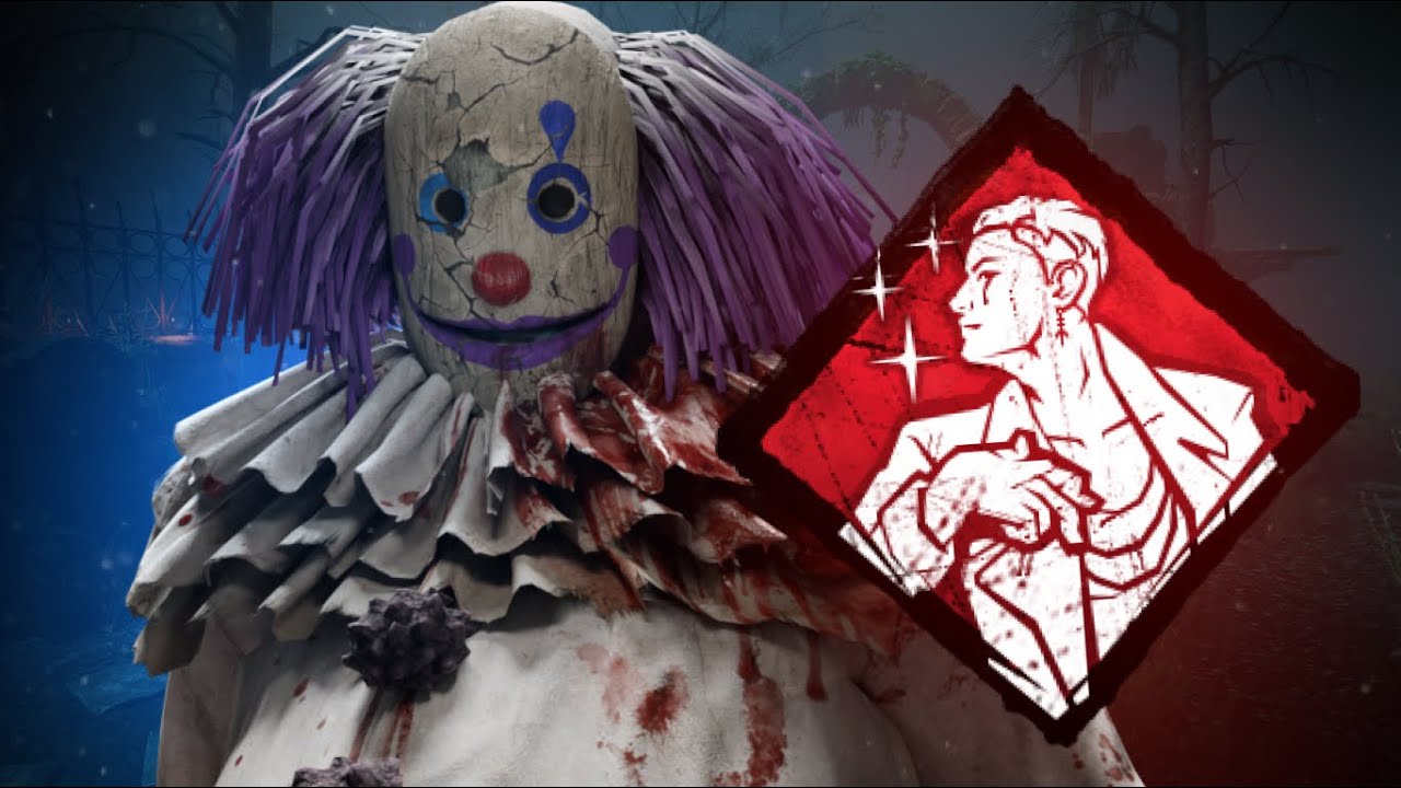 ESTÚPIDO e QUEBRADO!!! a BUILD MAIS SUJA do NOVO CLOWN!!! Dead by Daylight
