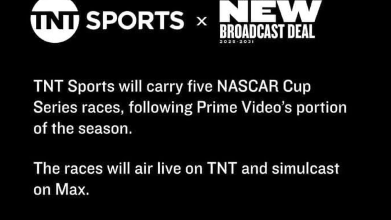 NASCAR lands new 7 year $7.7B in media rights deal starting in 2025