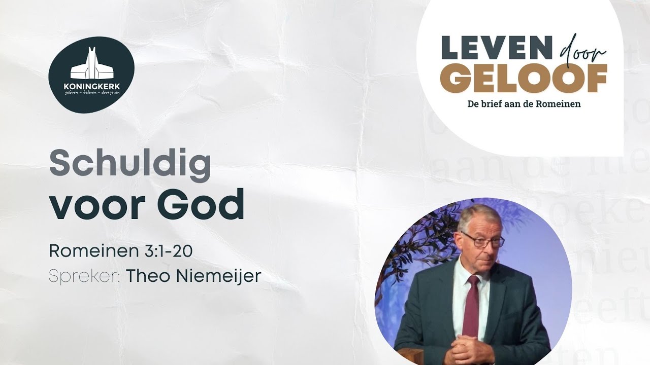 Koningkerk Haarlem | Preek | 30 - 10 - 2022 | Theo Niemeijer