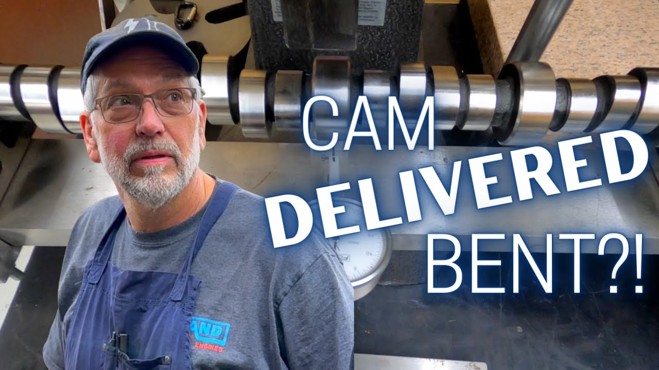 Can You Straighten a BENT Camshaft? Gerald Checking Solid Flat Tappet Cam For Hardness
