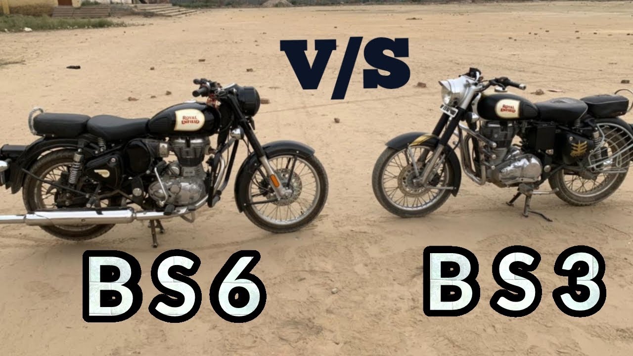 Bullet Classic 350 Bs6 V/S  Bullet Classic 350 Bs3 comparison