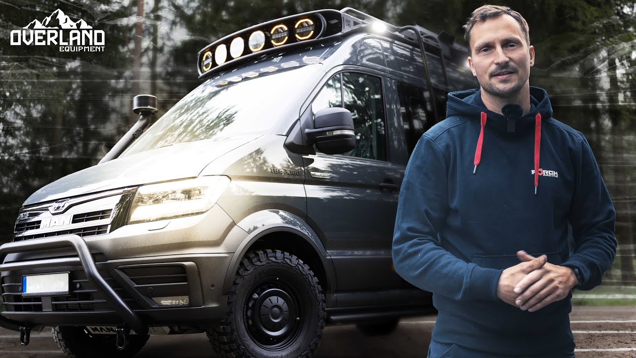 MAN TGE Offroad-Umbau: Komplettausstattung & Features im Detail!