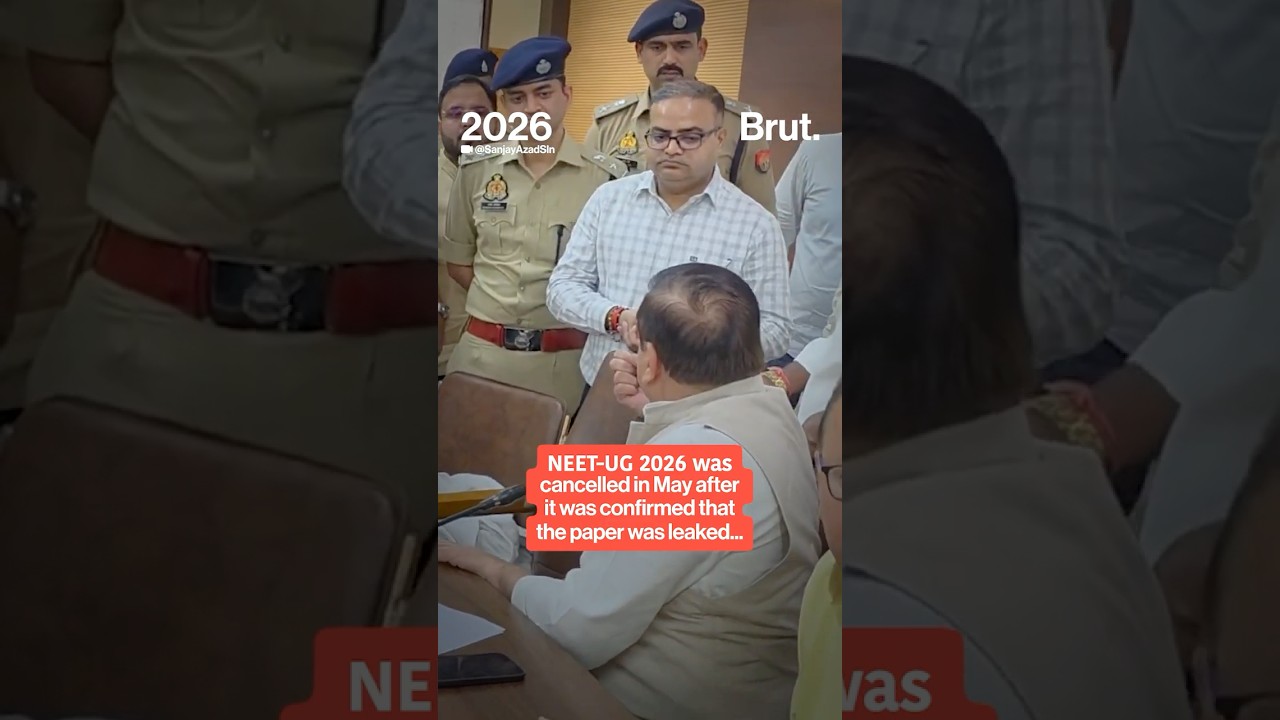 Discussion on the NEET paper leak interrupted by authorities.