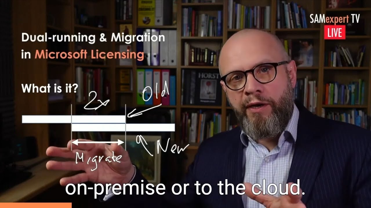 Avoiding double licenses during migration
