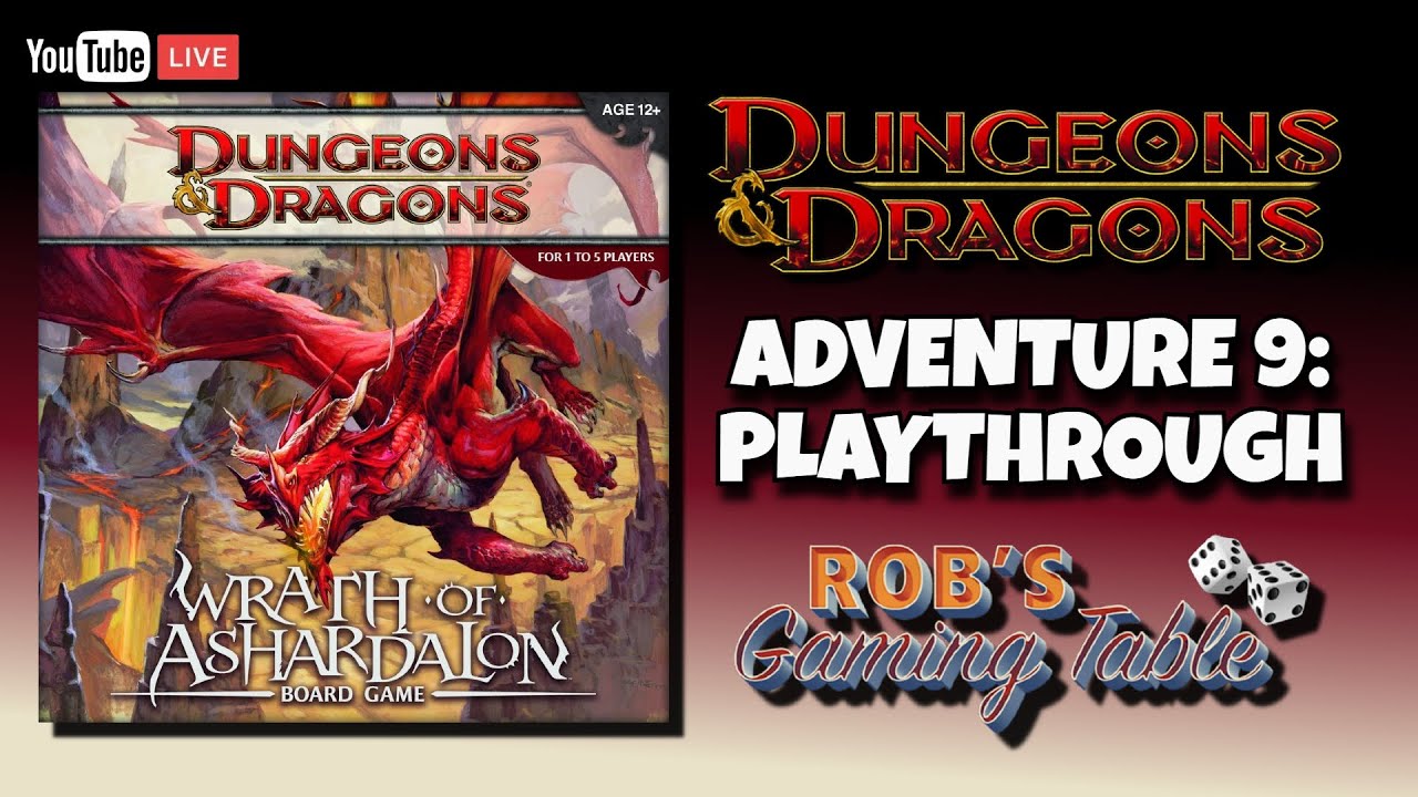 Dungeons & Dragons: Wrath of Ashardalon Board Game Playthrough (Adventure 9)