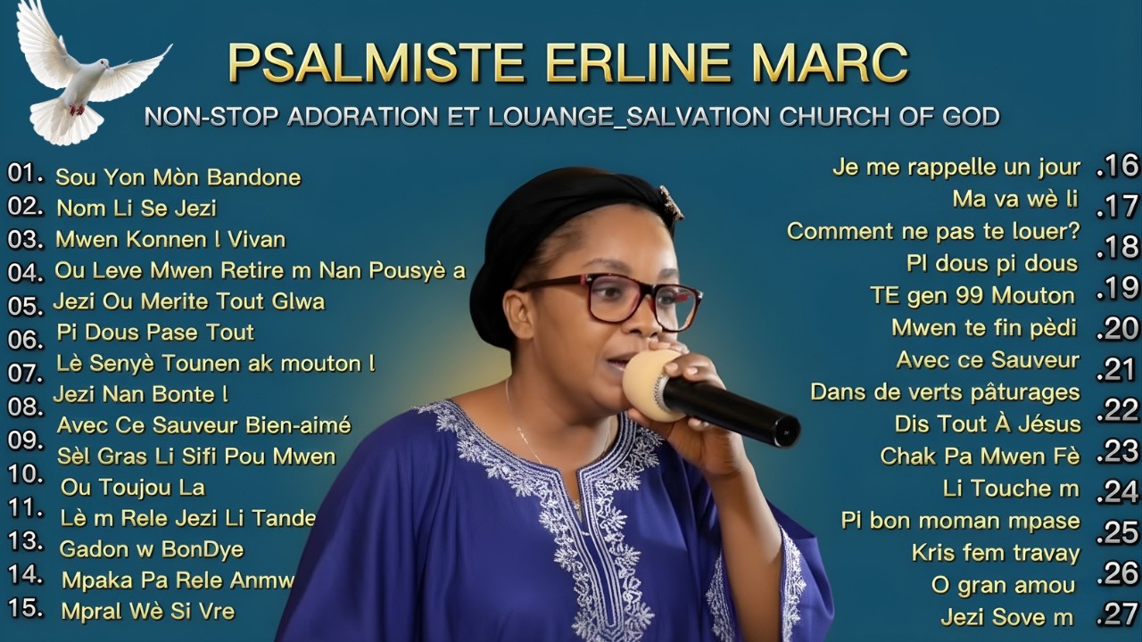 Pati 2-Psalmiste Erline Marc - Sou Yon Mòn Bandone | Mwen Konnen Li Vivan 🔥 Adoration Puissante