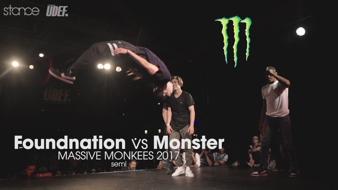 FoundNation vs Monster // .stance // Massive Monkees Day 2017 - UDEF