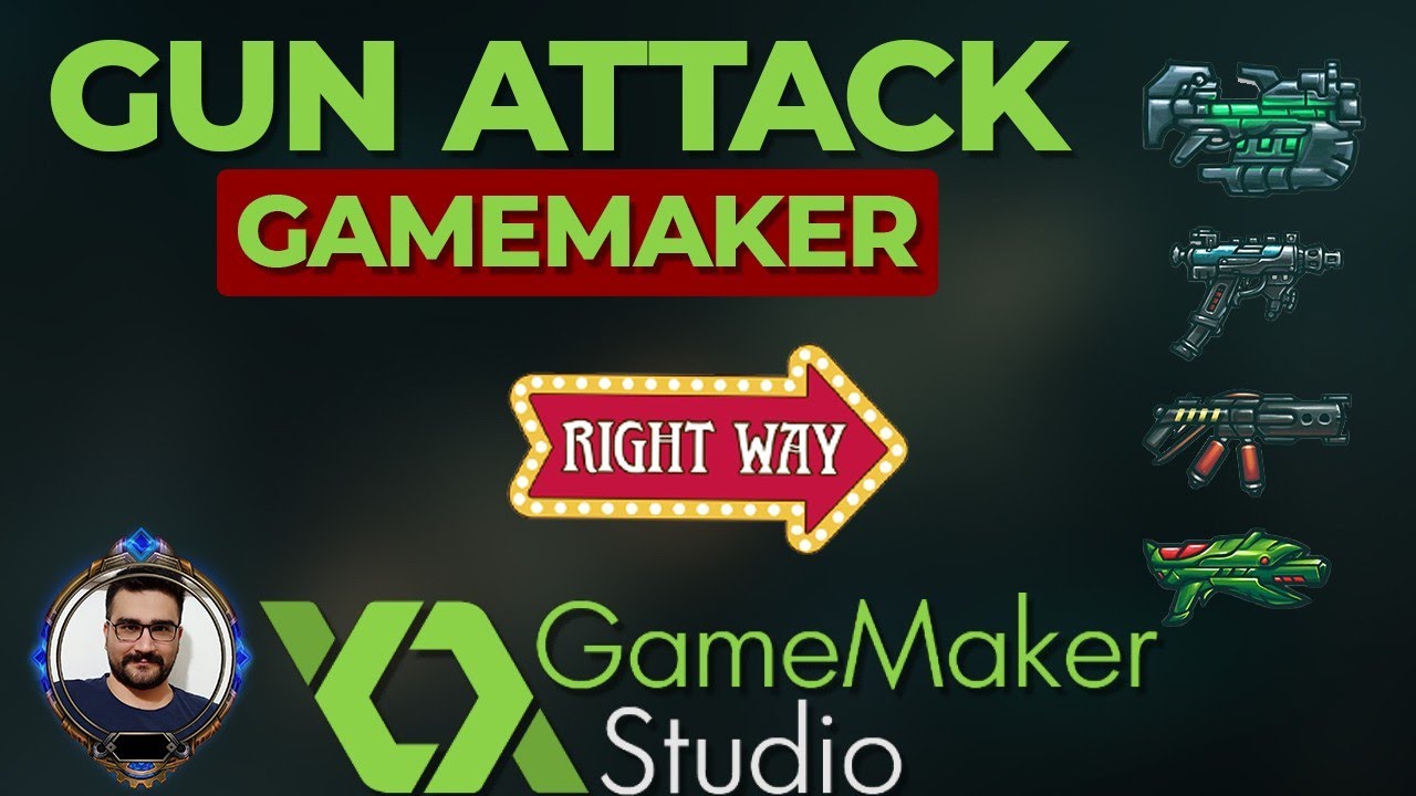 Range weapon attack (gun) in gamemaker studio