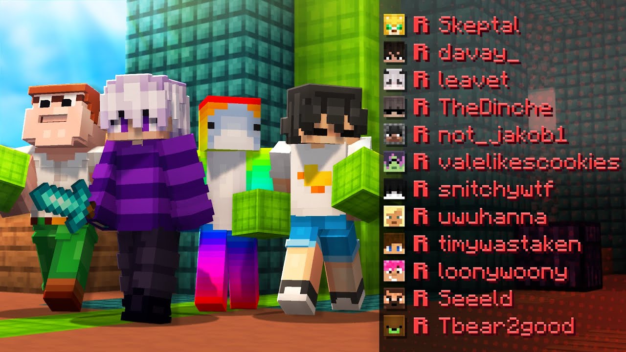 Can 4 Bedwars Pros Beat 12 Players At Once?
