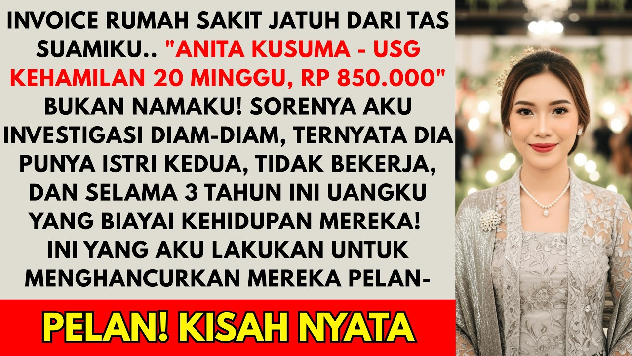 INVOICE USG KEHAMILAN JATUH DARI TAS SUAMI MEMBUKA RAHASIA BESAR! - TERNYATA UANGKU YANG BIAYAI...