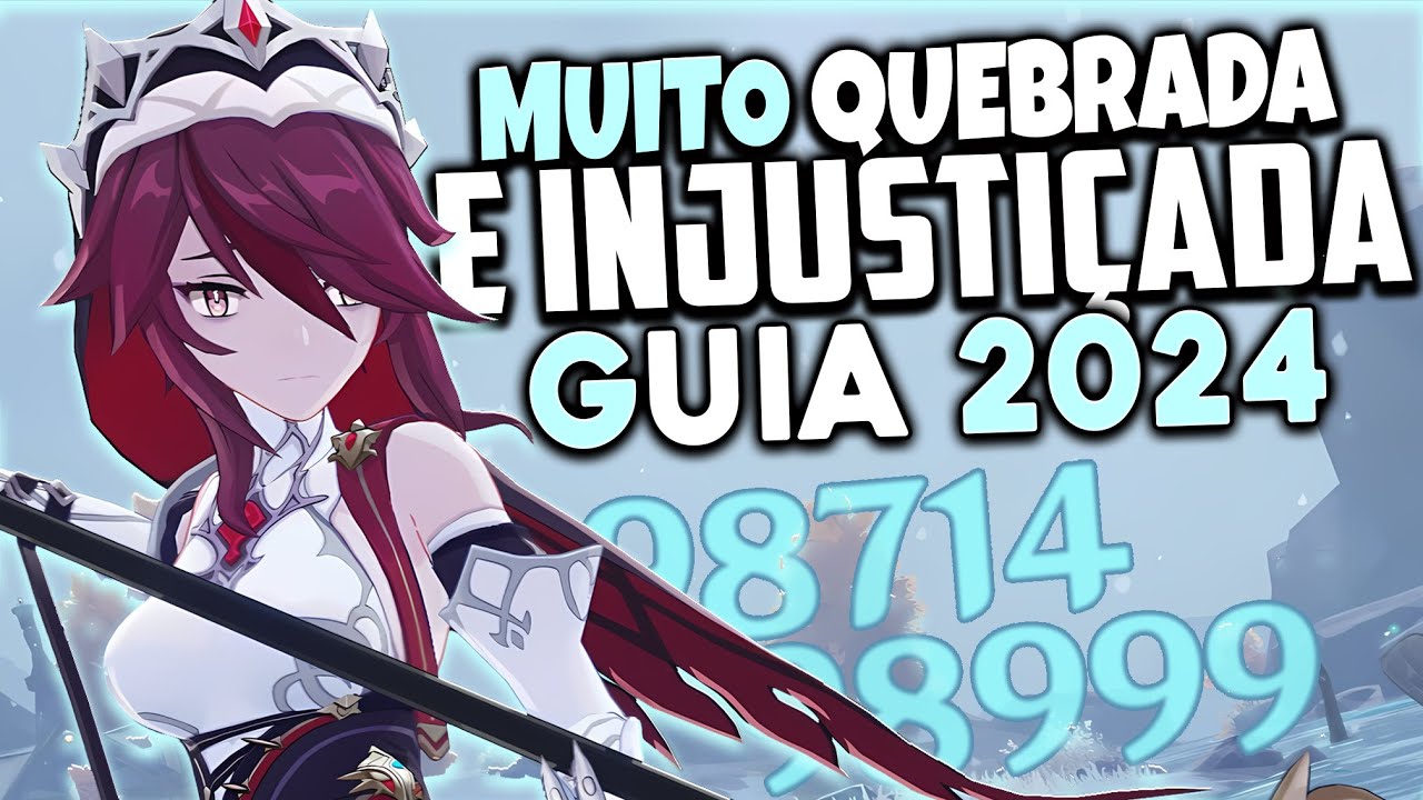 DANO ABSURDO Na ULTIMATE! Rosaria F2p É Perfeita! BUILD & GUIA Atualizado 2024 | GENSHIN IMPACT