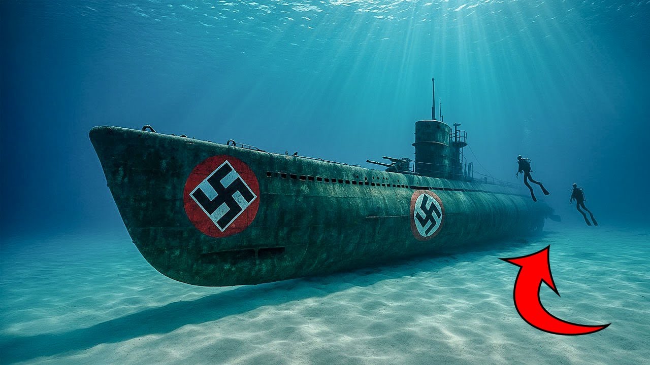Este submarino nazi estuvo oculto 80 años… hasta que lo abrieron 😱