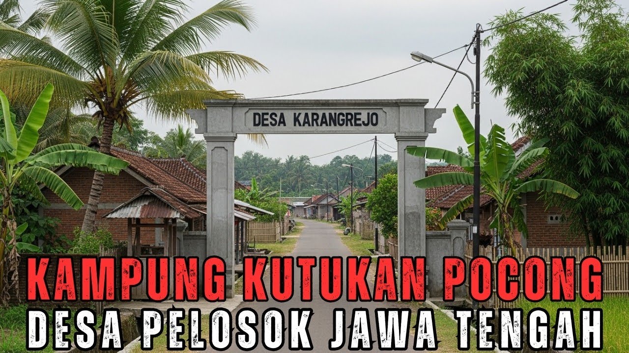 SEREM PARAH TIAP MALAM TIBA BIKIN TRAUMA !! KAMPUNG ANGKER KUTUKAN POCONG DESA PELOSOK JAWA TENGAH 