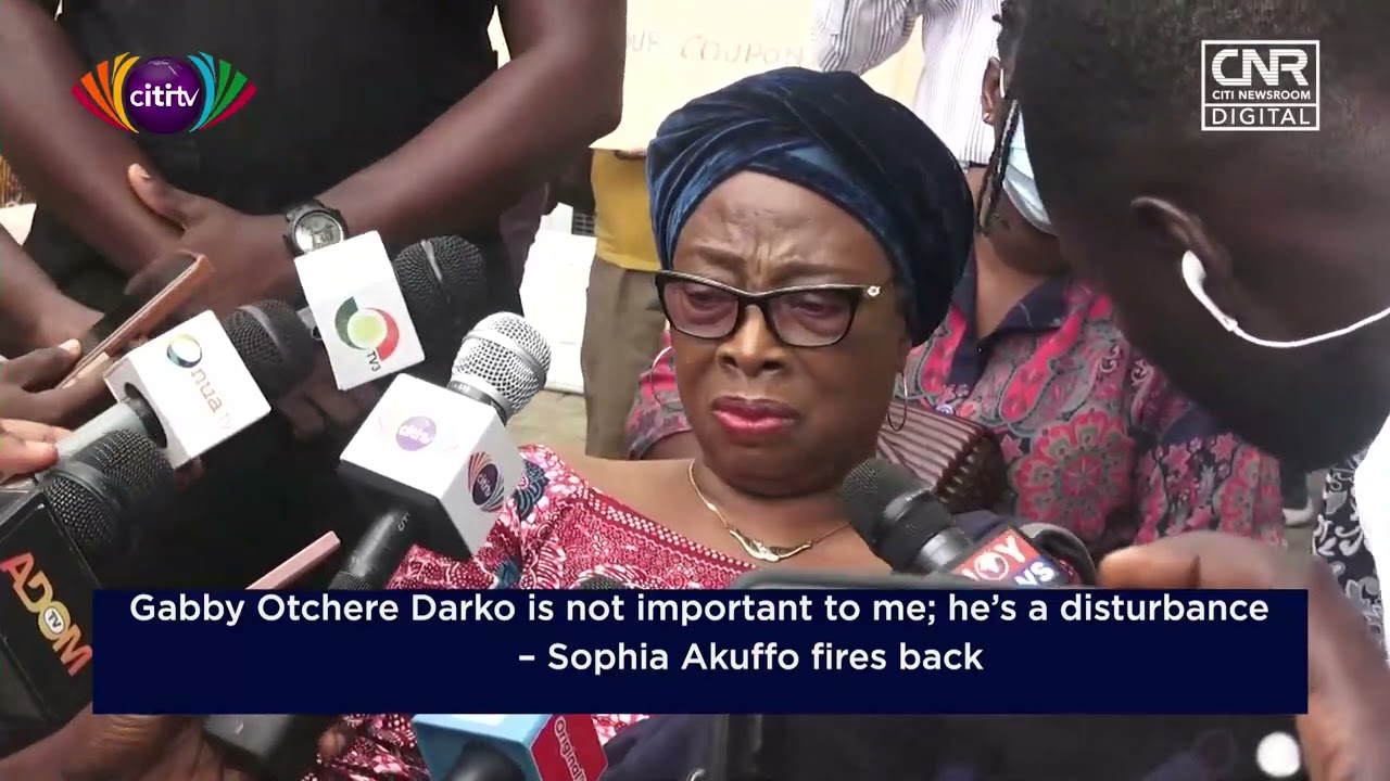 Gabby Otchere is not important to me; he’s a disturbance – Sophia Akuffo fires back #CitiNewsroom