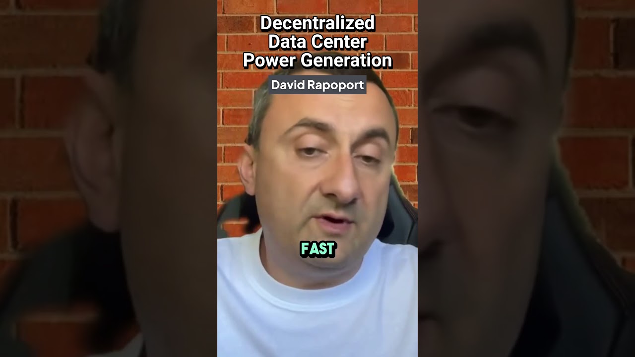 🌐 Exploring the Future of Decentralized Power Generation in Data Centers! 🔋🚀  #powergeneration