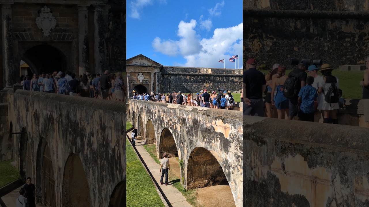 Castillo San Felipe del Morro 🇵🇷🌴 #travel #puertorico #history