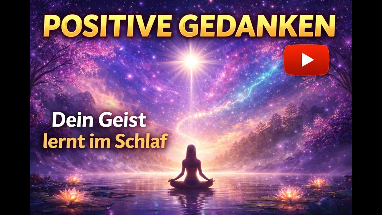 POSITIVE GEDANKEN - Dein Geist lernt im Schlaf