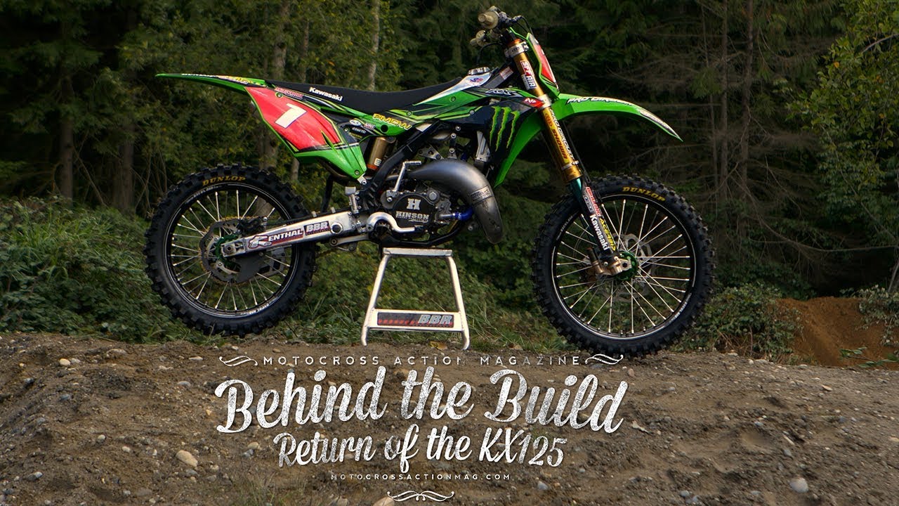 Trick KX125 Карсона Брауна — история создания — журнал Motocross Action